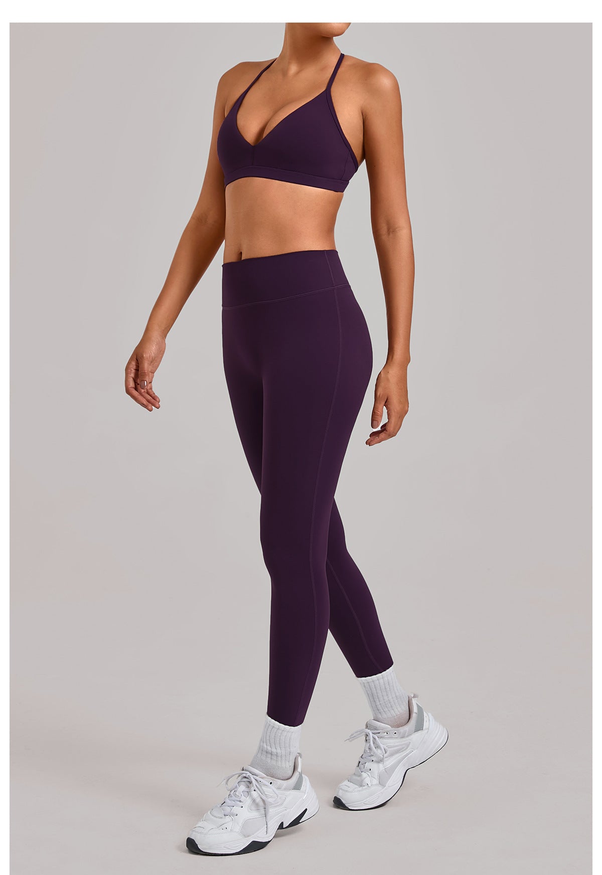 Tight Yoga Hollow Out Cutout out Beauty Back Shockproof Sports Running Fitness Casual Yoga Two Piece Sets