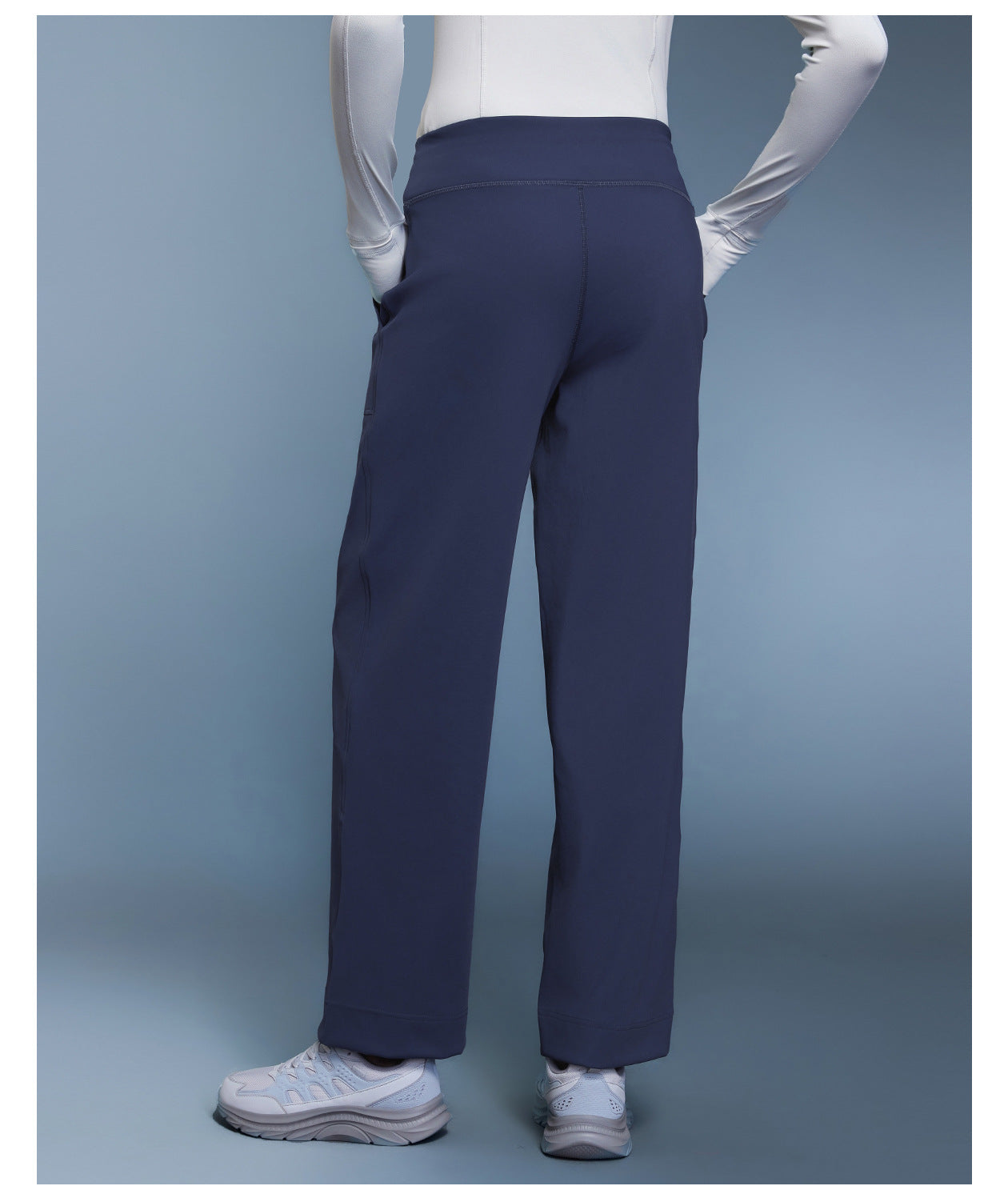 Nude Feel Loose Fleece Lined Yoga Pants All Matching Casual Straight Pants Sports Running Fitness Pants Women Autumn Winter