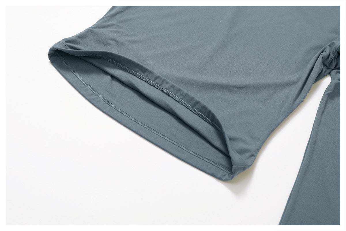 Sollinarry Casual All Match Tight Quick Drying Workout Top Yoga Clothes Running Pilates Sports T Shirt Short Sleeve