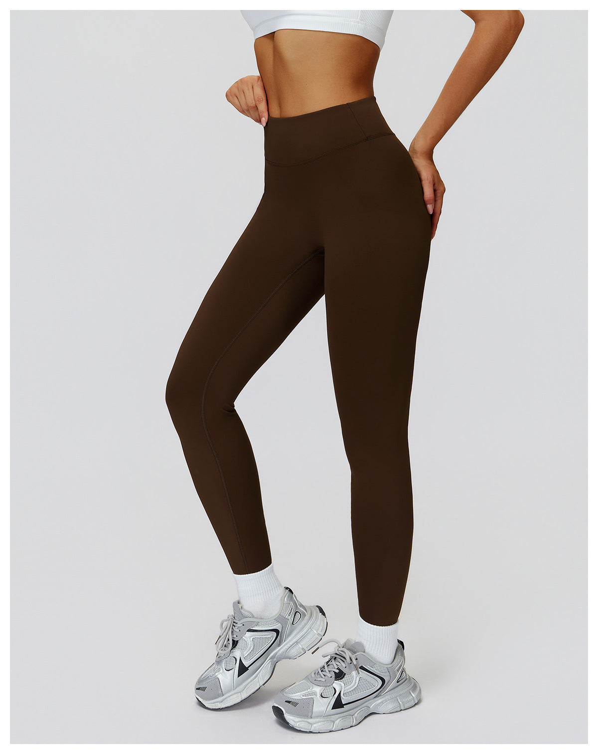 Autumn Winter Yoga Trousers Fleece Lined Keep Warm High Waist Tight Trousers Outdoor Sports Running Fitness Clothes Women