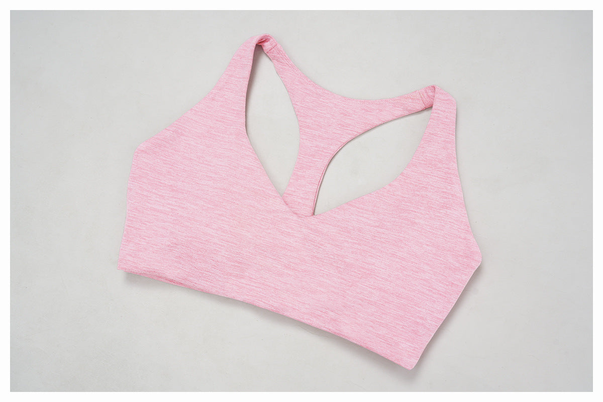 Brushed Yoga Bra Outdoor H Shaped Beauty Back Workout Clothes Women Running Tight Casual Sports Underwear