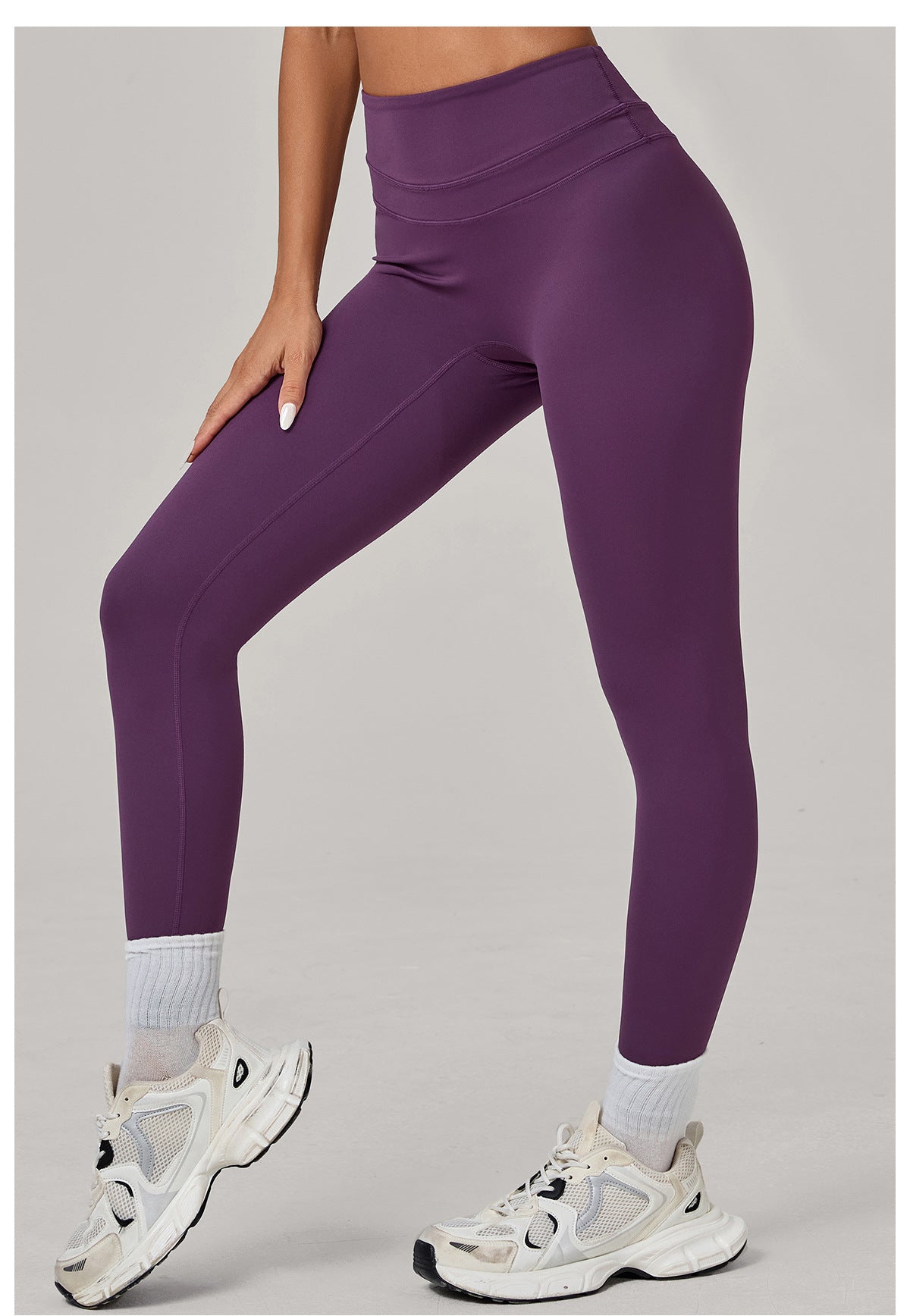 Autumn Sand Running Nude Feel Quick-Drying Fitness Pants Breathable Outer Wear Tight Sports Pants High Waist Hip Lift Yoga Pants