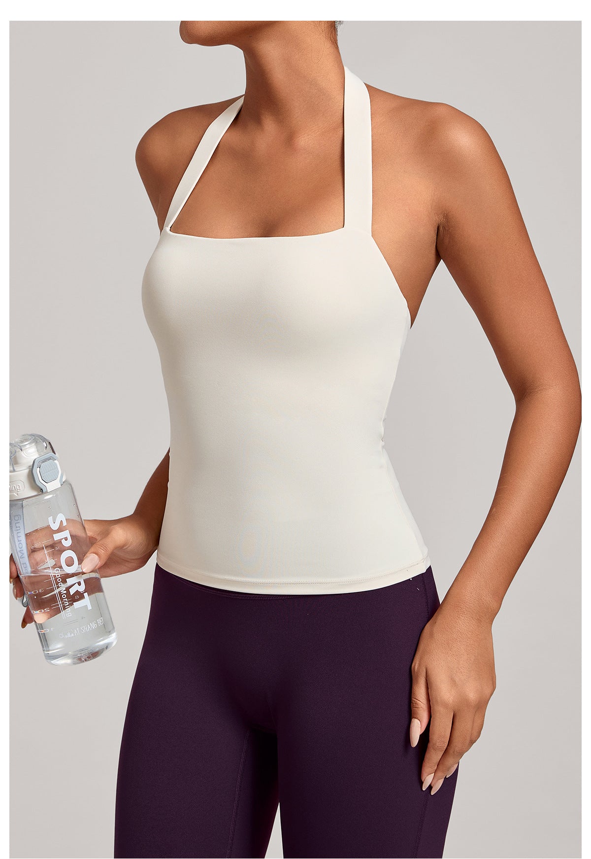 Halter Yoga Vest Tight Back Yoga Jacket Naked Women Sense Sports Fitness Running Yoga Clothes
