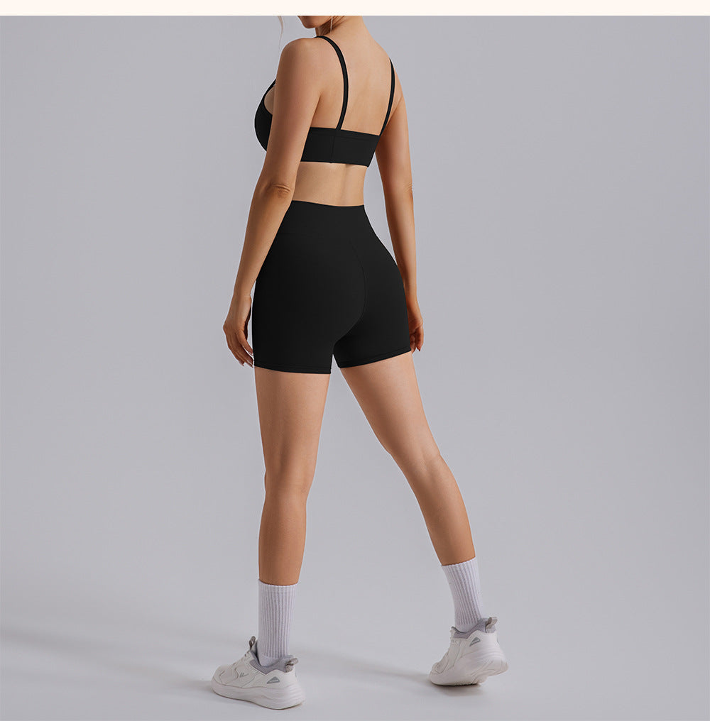 Sports Underwear Beautiful Back Push up Running Anti Shock Anti SAG High Strength Outer Wear Workout Bra Quick Drying Yoga Vest