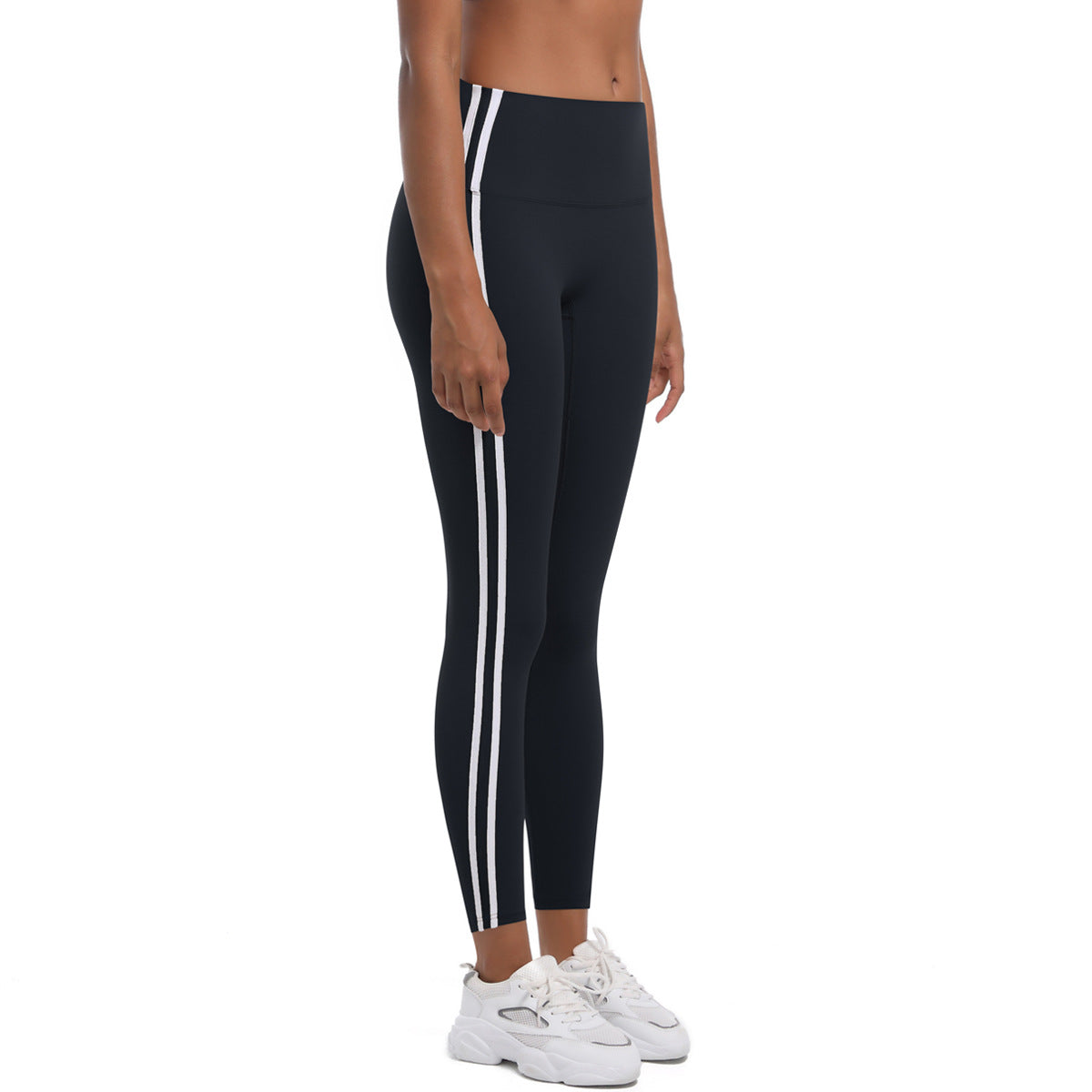 Arrival Yoga Pants Skinny Peach Hip Raise Slim Fit Pants Contrast Color Breathable Fitness Pants Quick Drying Sports Trousers