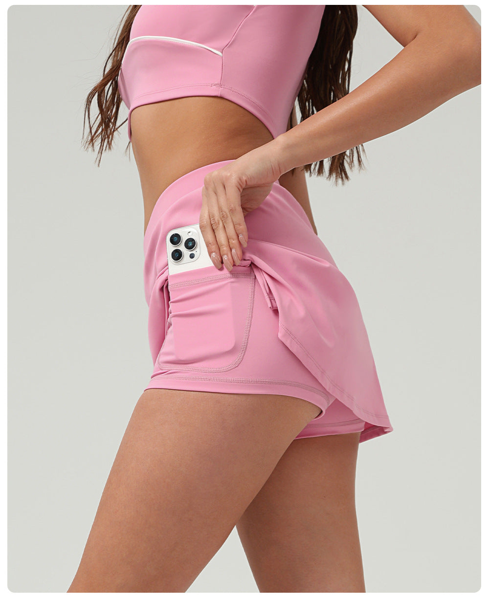 Tennis Sports Pant Sets Outdoor Quick Drying Sports Yoga Women