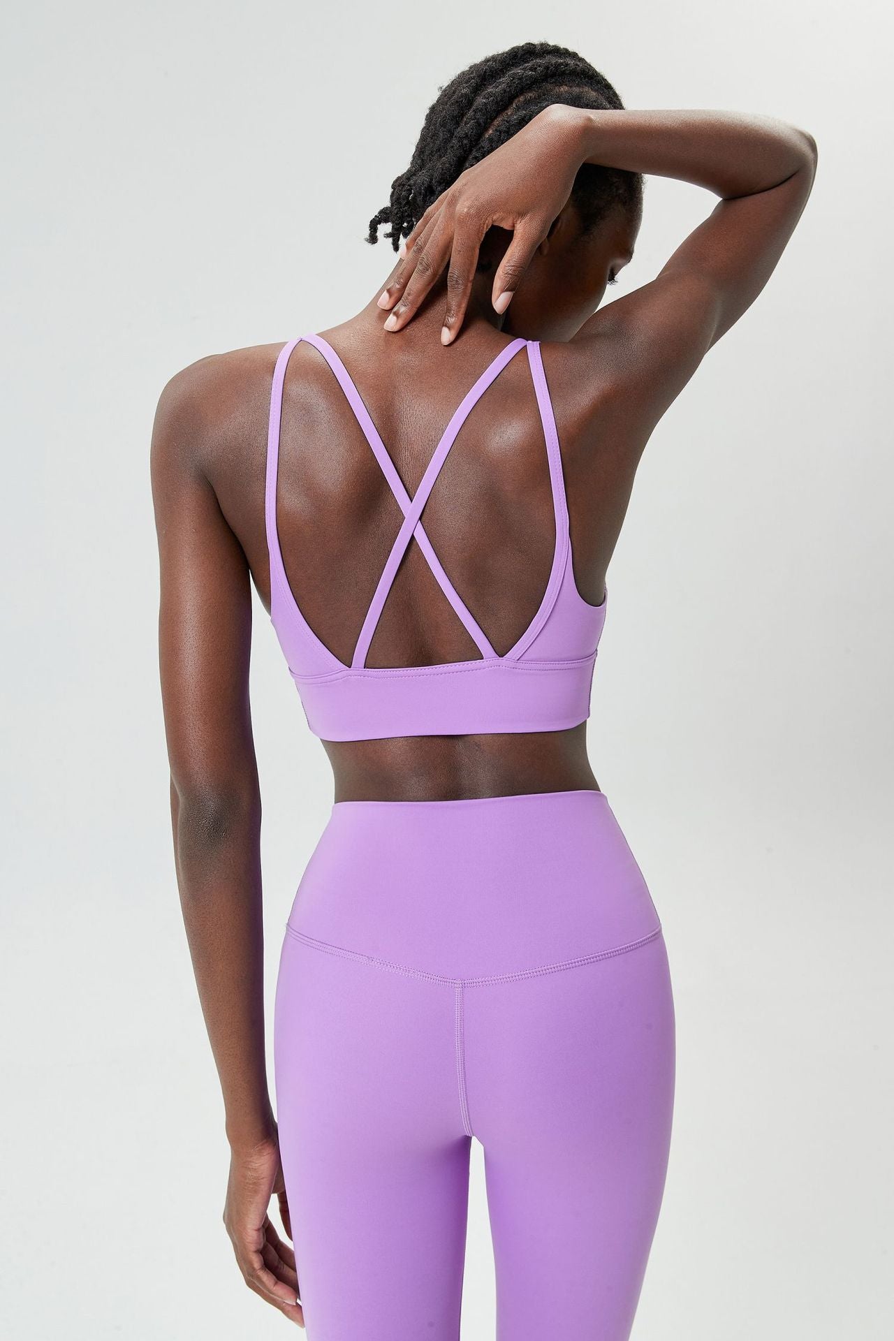 Medium Tenacity Kitten Ear Water Drop Cup Sports Underwear Women Beauty Back Aerobics Yoga Vest Fitness Sports Bra