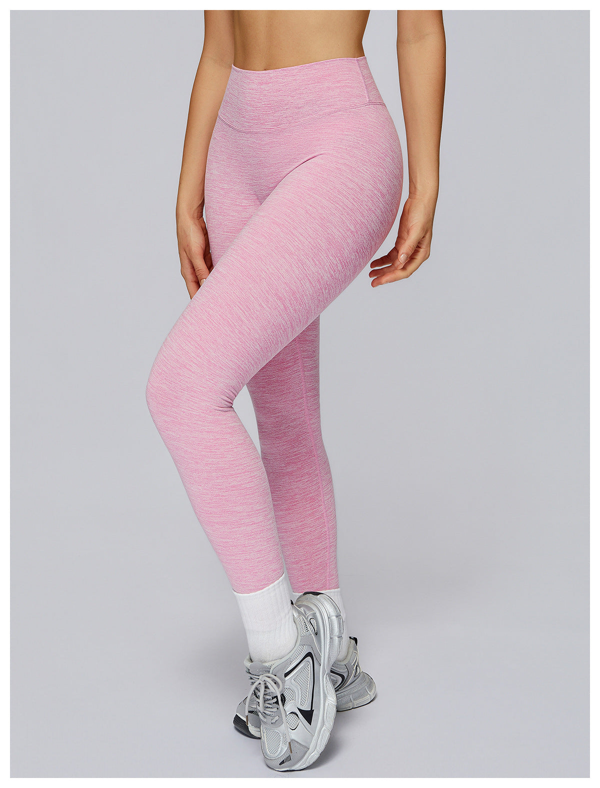 Brushed Yoga Trousers High Waist Quick Drying Skinny Slimming Sports Trousers Running Outdoors Workout Clothes Women