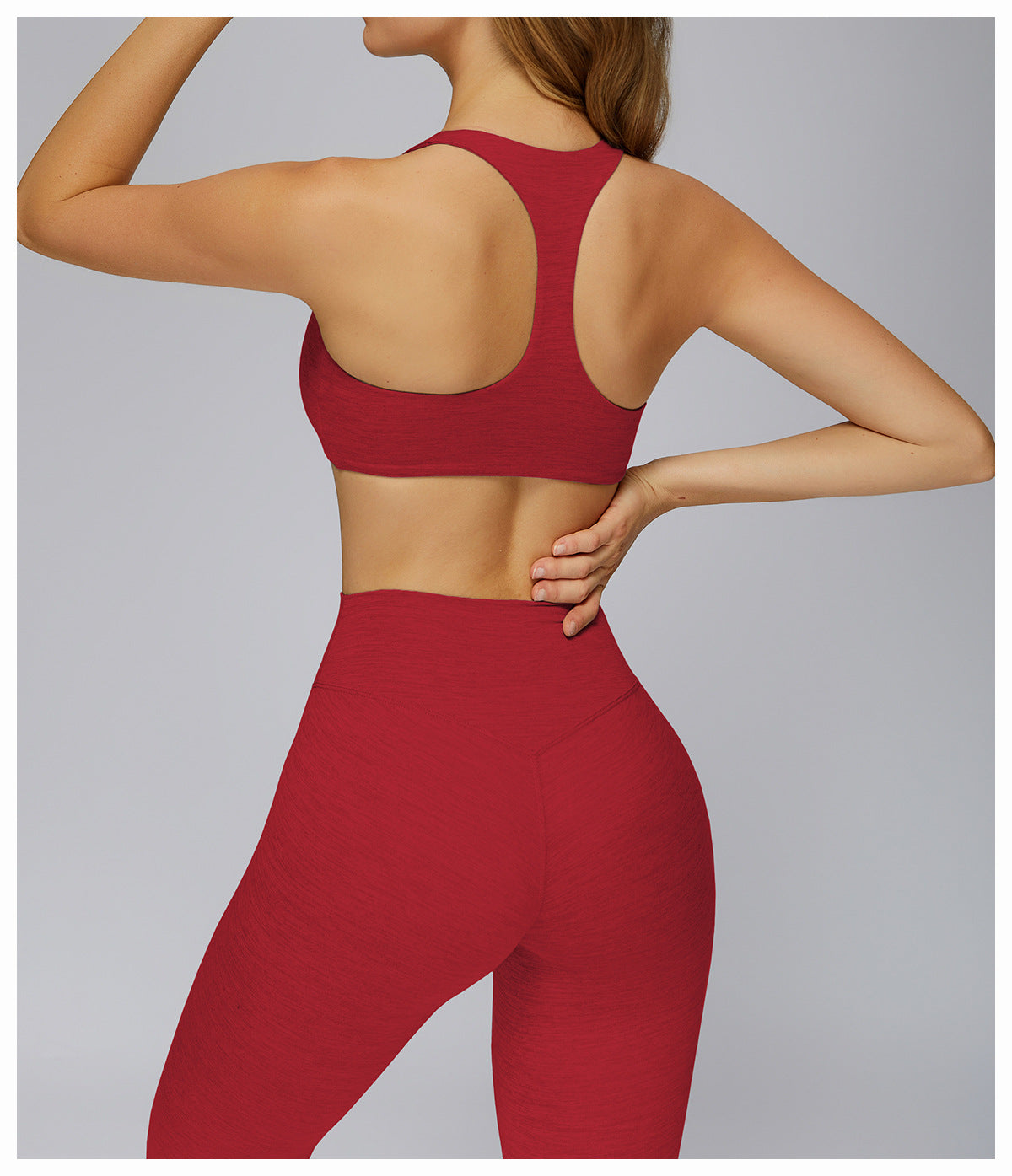 Brushed Yoga Bra Outdoor H Shaped Beauty Back Workout Clothes Women Running Tight Casual Sports Underwear