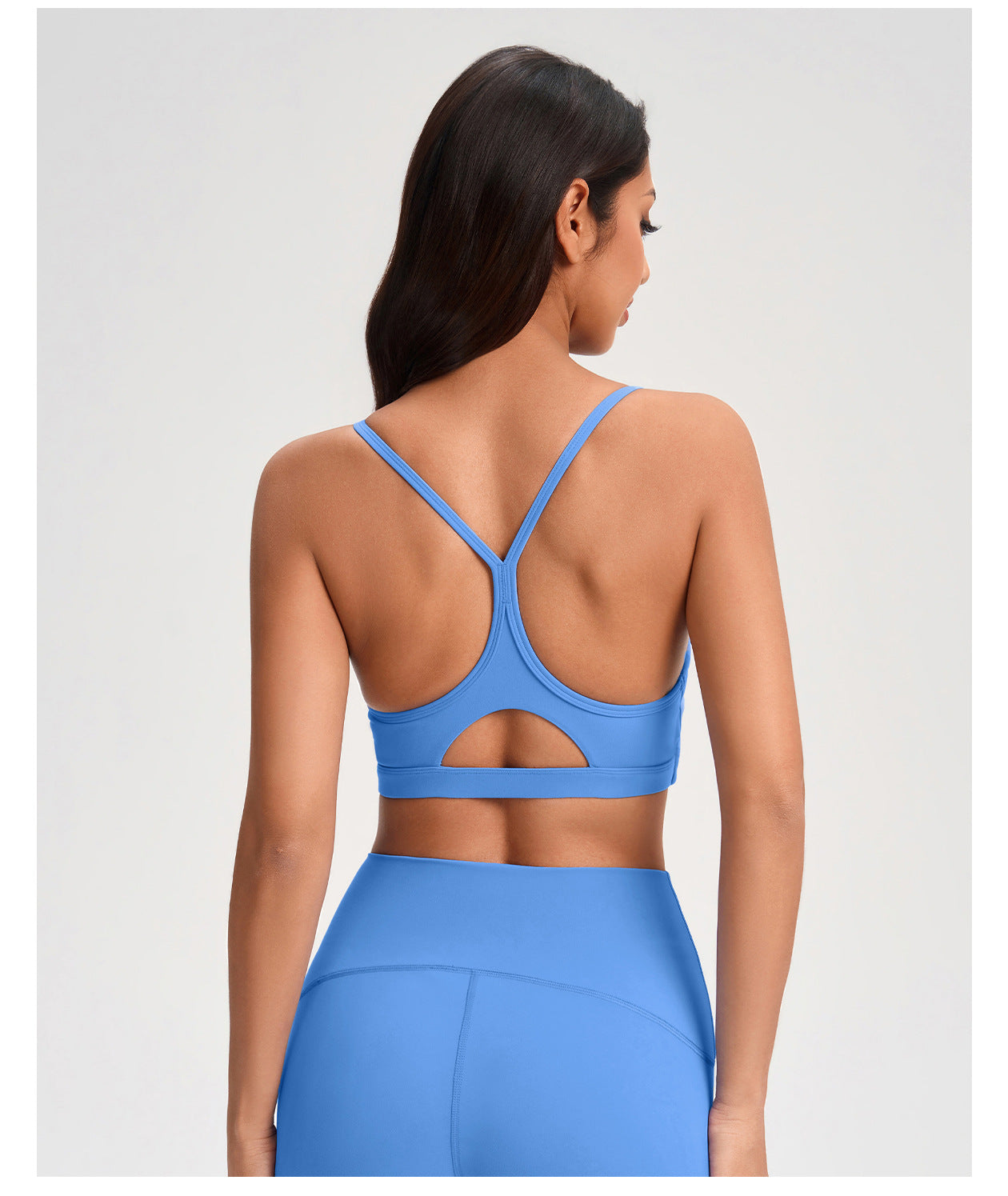 Sports Underwear Women Brushed Hollow Out Cutout out Beauty Back Running Workout Underwear Gather Shockproof Yoga Bra
