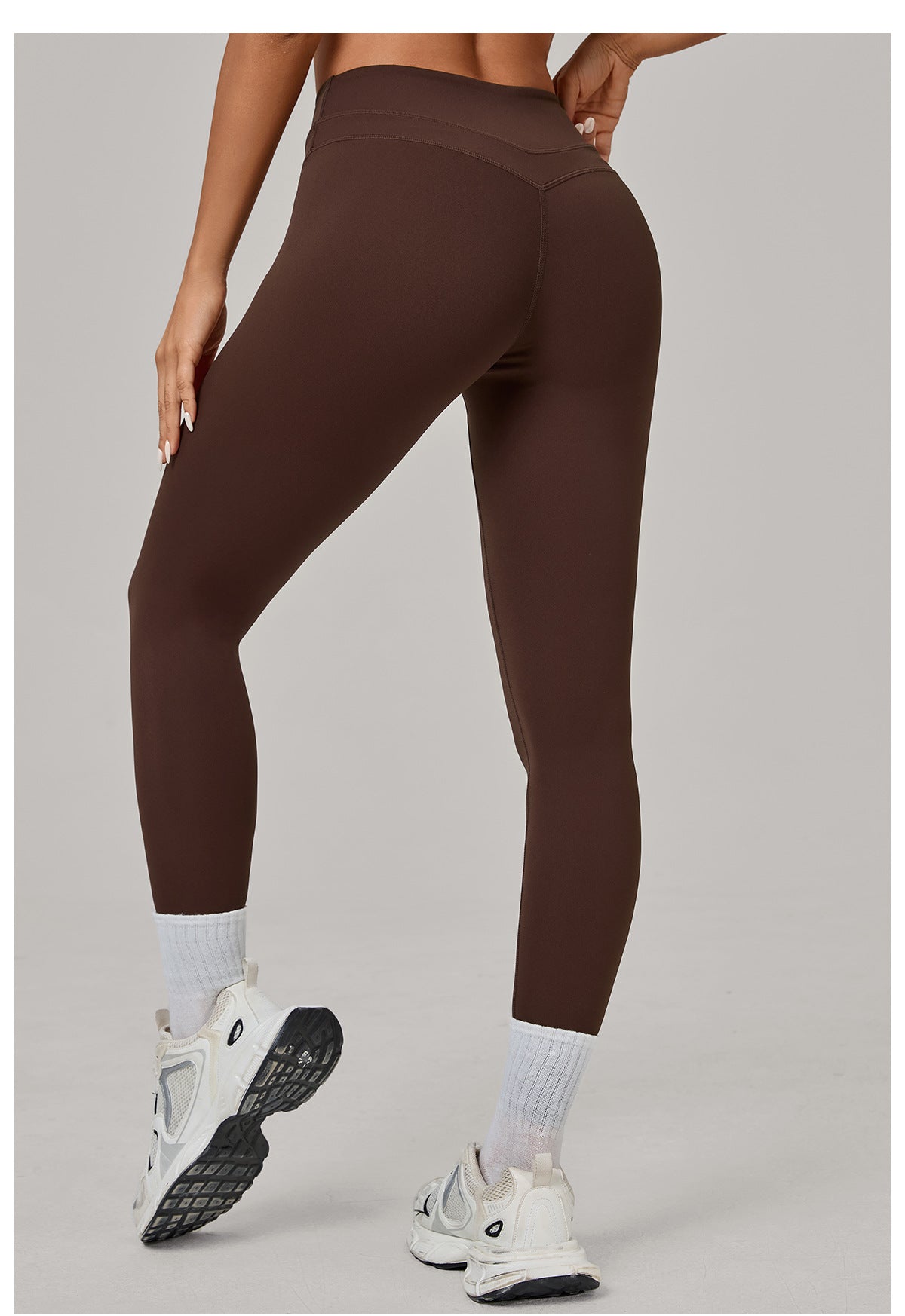 Autumn Sand Running Nude Feel Quick-Drying Fitness Pants Breathable Outer Wear Tight Sports Pants High Waist Hip Lift Yoga Pants