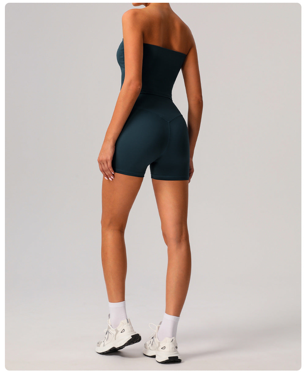 Nude Feel Yoga Chest Wrapped Vest High Elasticity Skinny Exercise Top Women Outer Wear Casual Quick Drying Fitness Vest