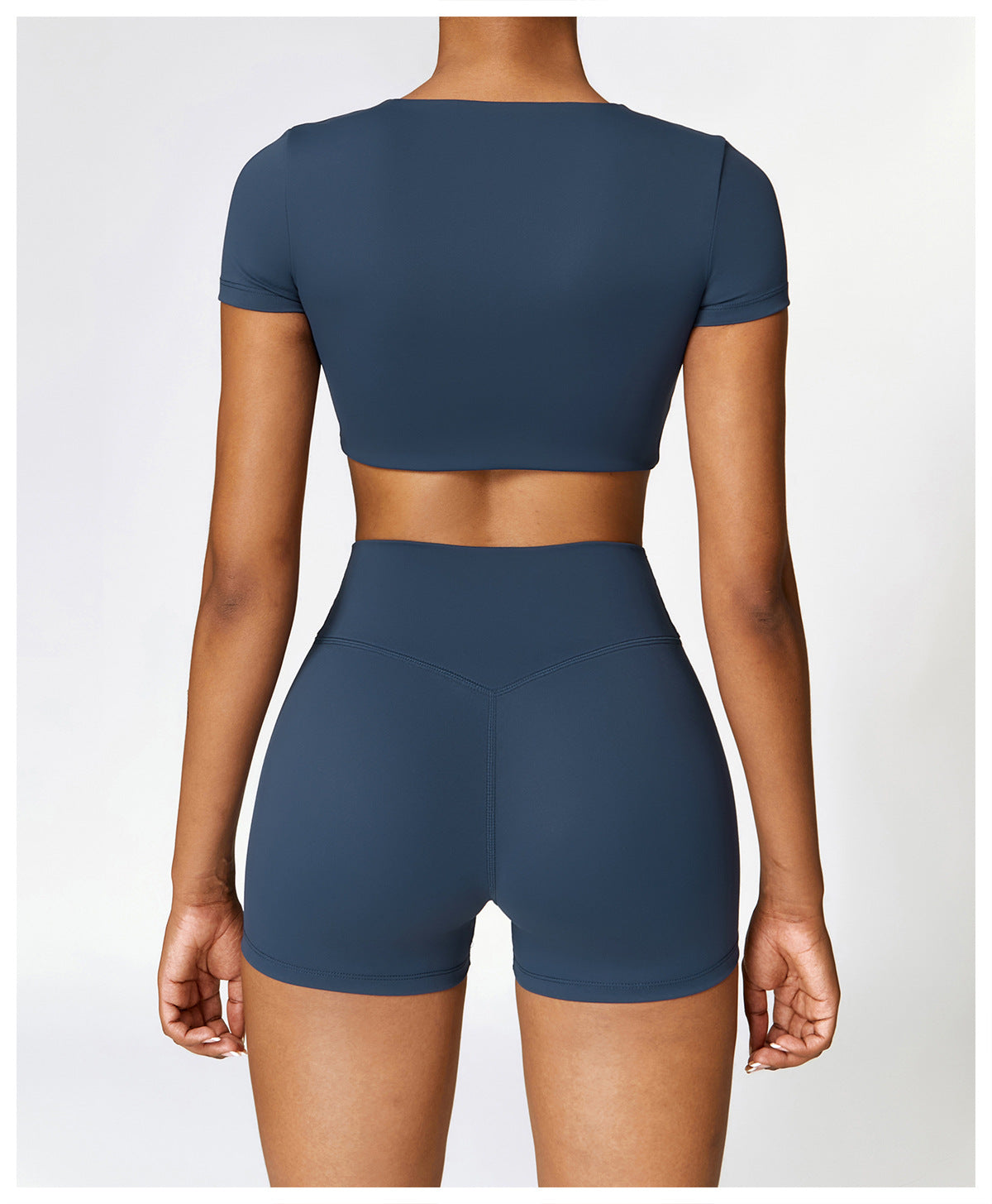 Brushed Tight Yoga Shorts Women High Waist Belly Contracting Fitness Pants Hip Lifting Running Exercise Shorts