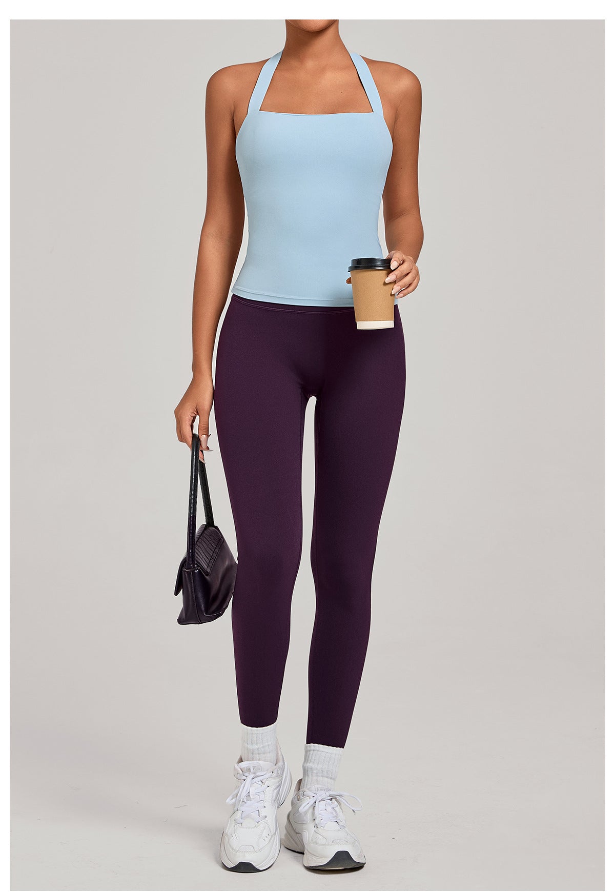 Halter Yoga Vest Tight Back Yoga Jacket Naked Women Sense Sports Fitness Running Yoga Clothes