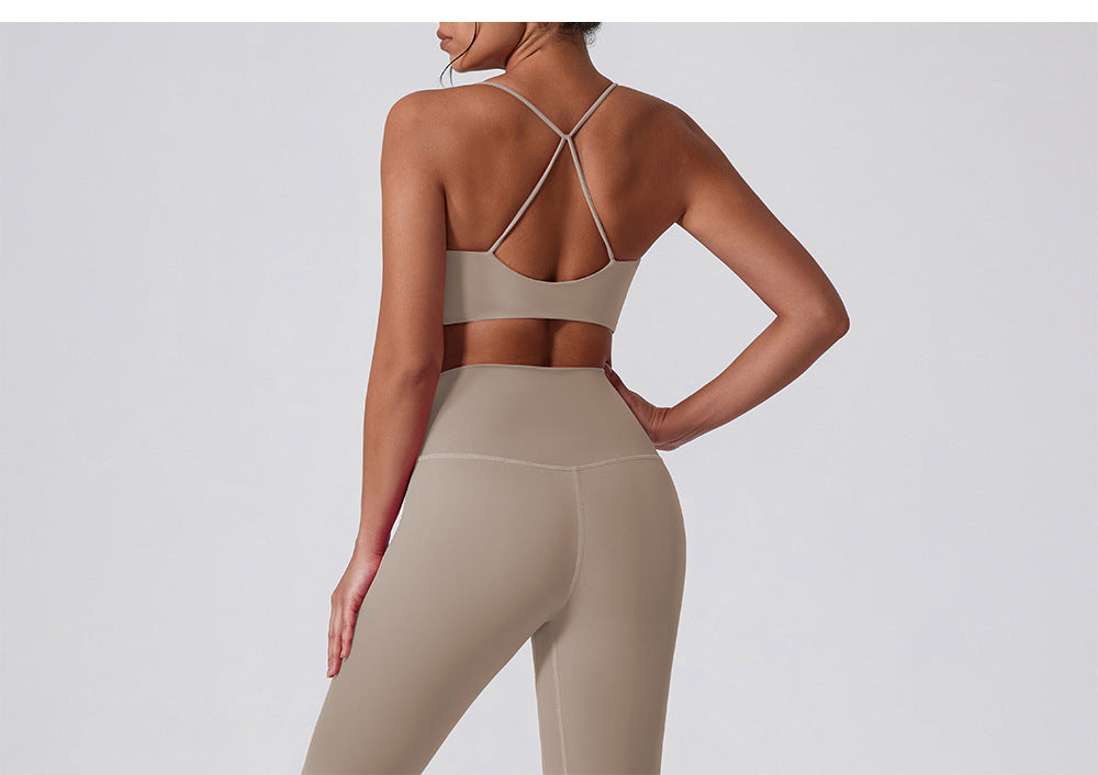 Yoga Pants Seamless Nude Feel Women Peach Hip High Waist Hip Lift Exercise Workout Pants Quick Drying Skinny Yoga Pants Women