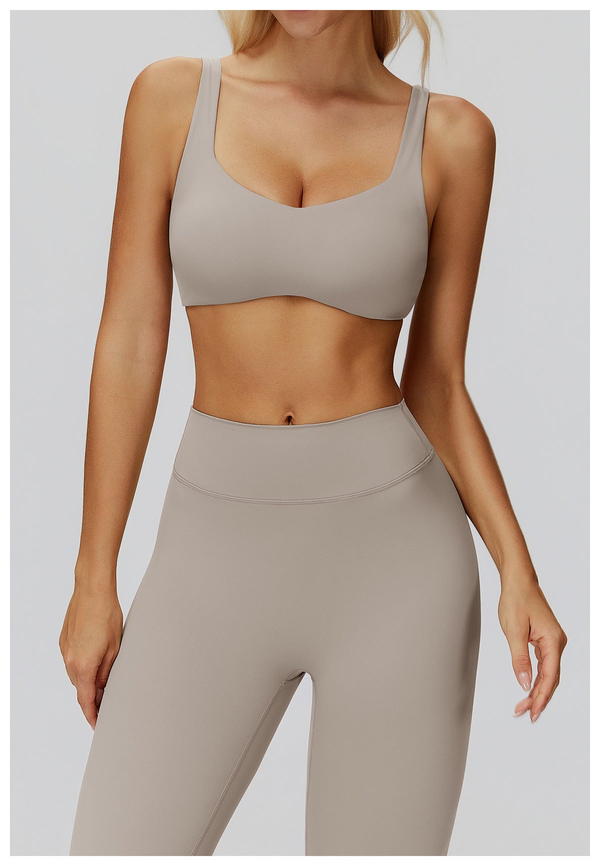 Yoga Bra Thin Strap Crossing Beauty Back Exercise Underwear High Sense Running Fitness Top