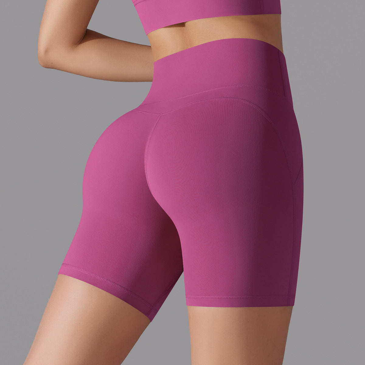 Celebrity High Waist Hip Lift Zero Sense Pants Wear-Free Underwear No Embarrassment Line Sports Shorts Running Fitness Yoga Pants Women