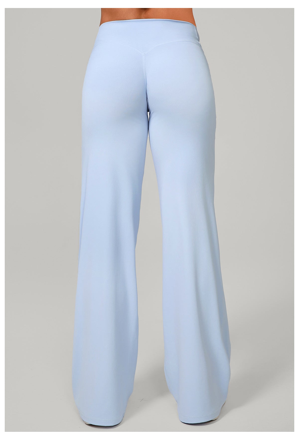 Autumn Sand Pilates Straight Yoga Pants All Match Loose Wide Leg Pants Running Sports Fitness Hip Showing Trousers