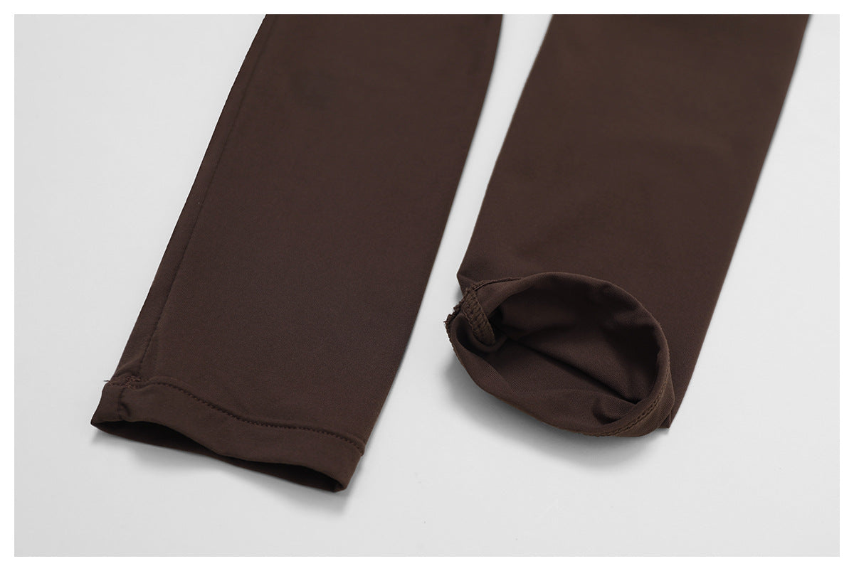 Quick Drying Fitness Sports Long Sleeved Top Turtleneck Tight Fitting Outerwear All Match Long Sleeve Yoga Wear