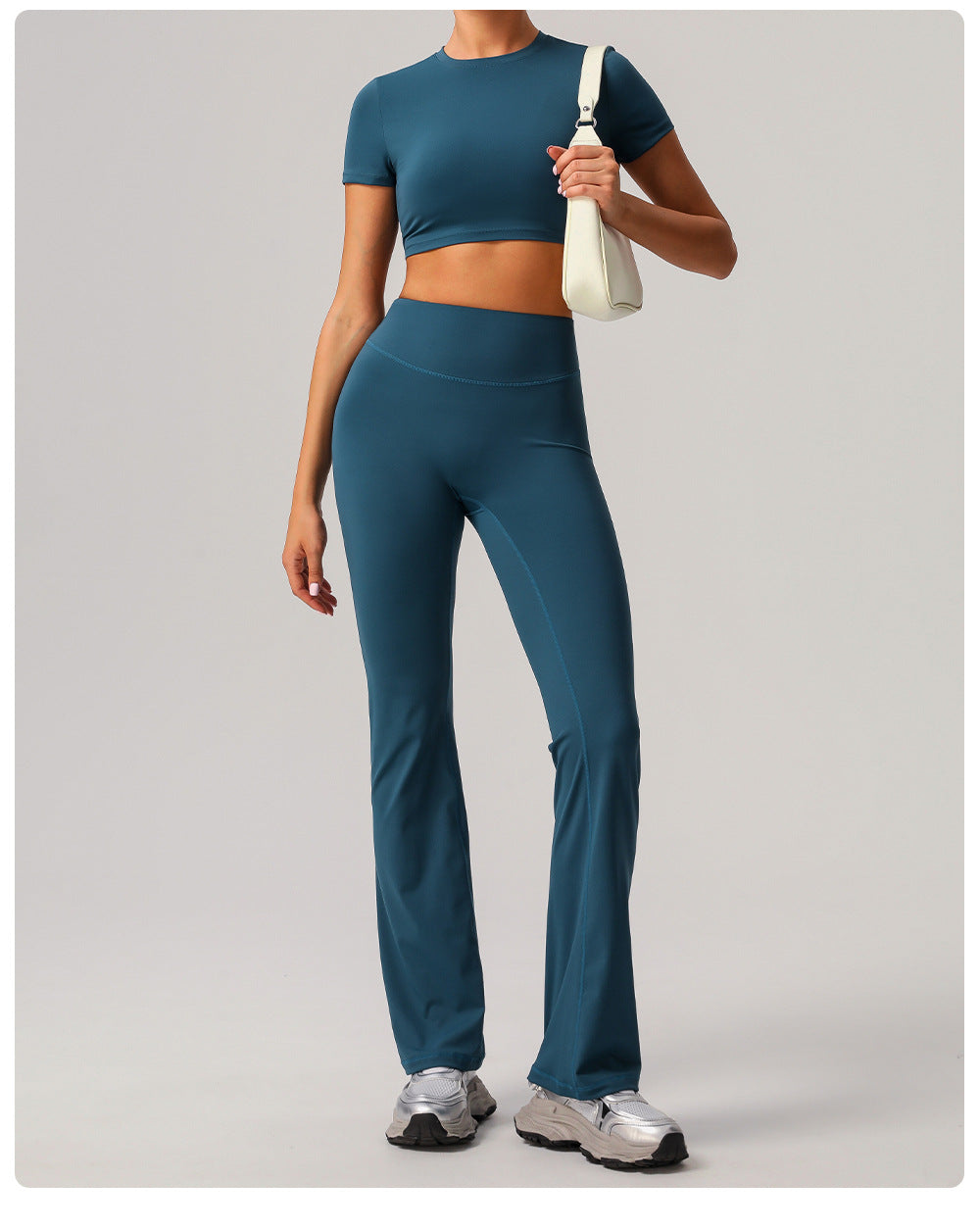 Quick Drying Tight Yoga Short Sleeve Women Outer Wear Casual Sports Short Sleeve Workout Clothes O neck Short Top