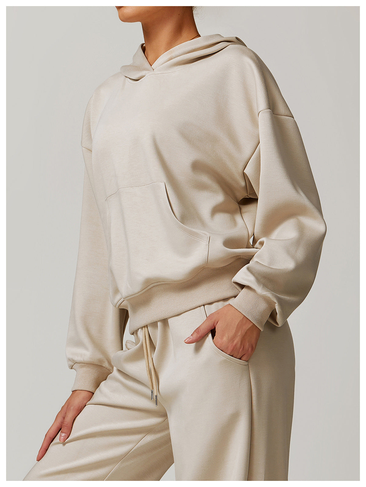 Autumn Winter Hooded Sweatshirt Long Sleeved Women Casual Fashionable Loose All Match Coat