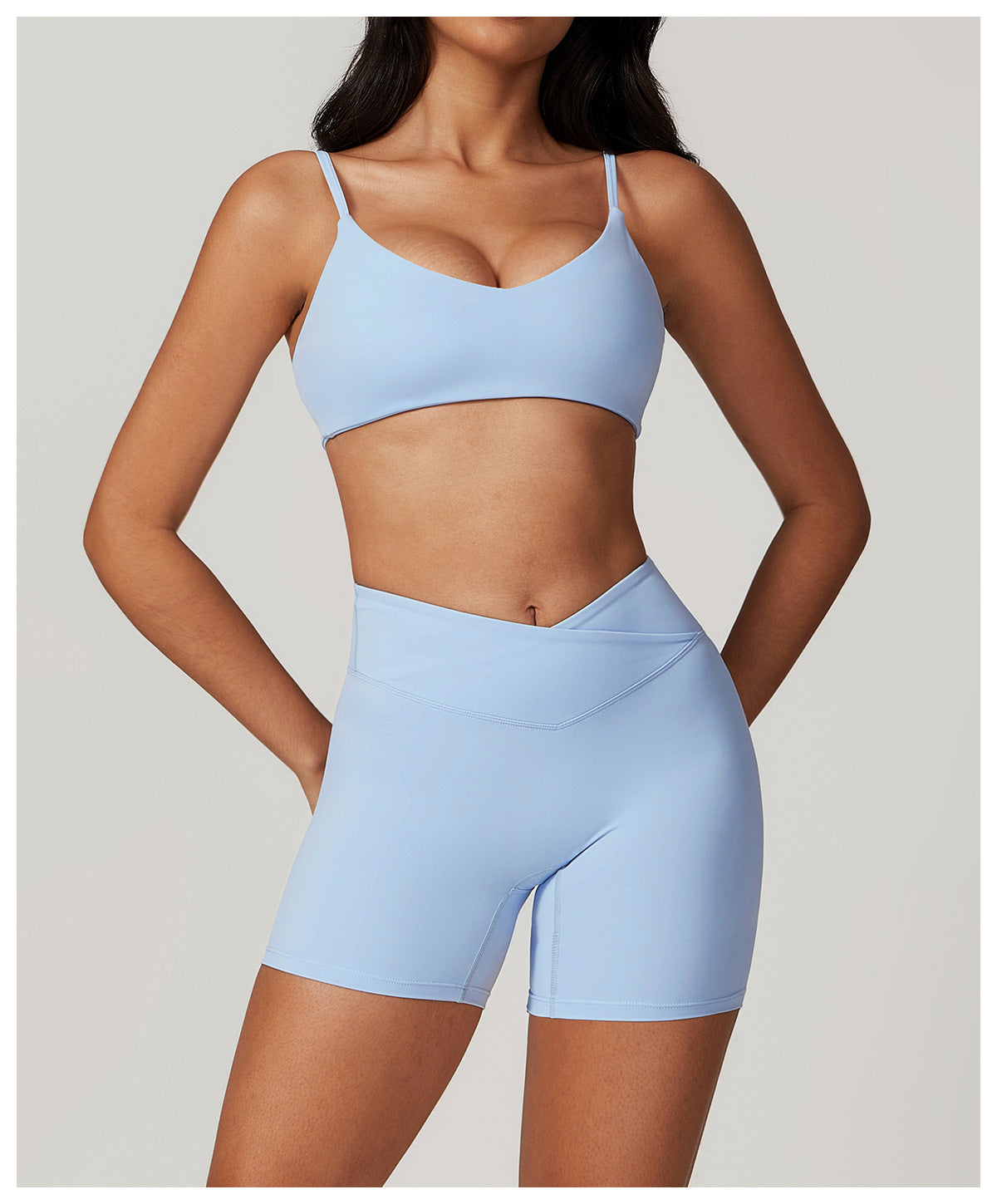 Sollinarry Sustainable Recycled Quick Drying Tight Back Yoga Bra Outer Wear Running Exercise Underwear Fitness Vest Top