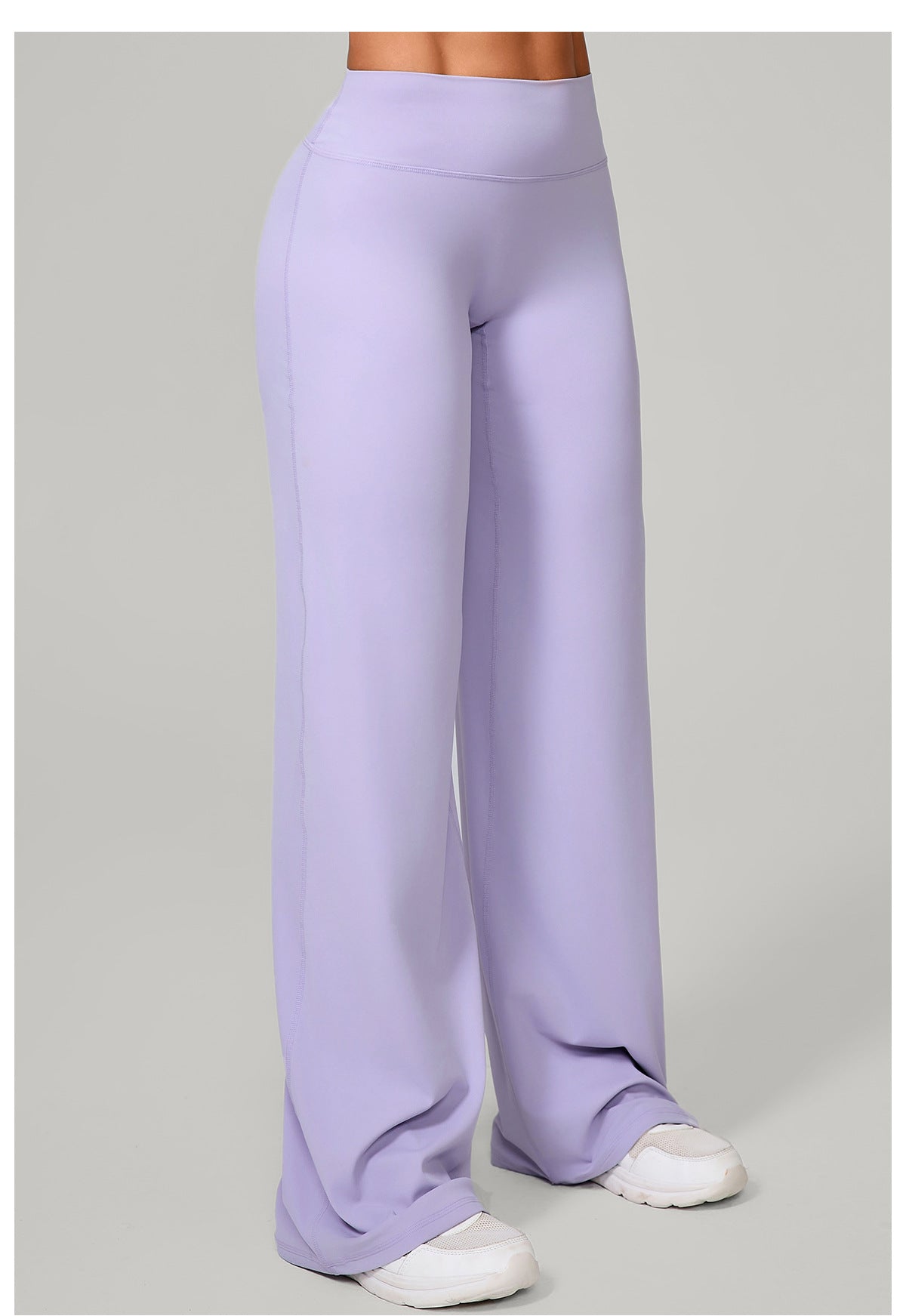Autumn Sand Pilates Straight Yoga Pants All Match Loose Wide Leg Pants Running Sports Fitness Hip Showing Trousers