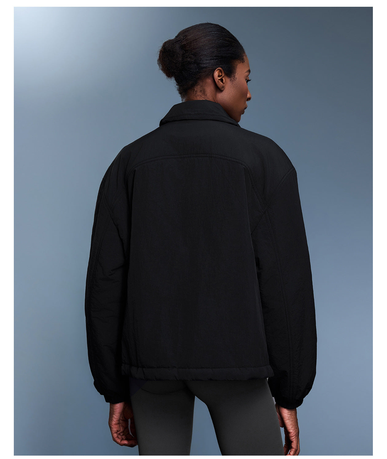 Casual All Matching Collared Cotton Padded Clothes Women Autumn Winter Lightweight Waterproof Loose Thick Warm Cotton Coat