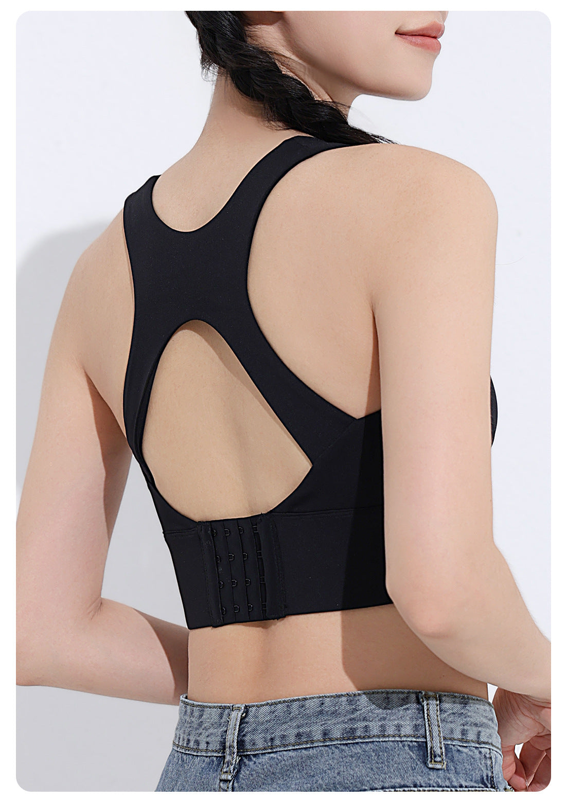 Wearable Sports Underwear Beautiful Back Yoga Jacket High Shockproof Fixing Underwear