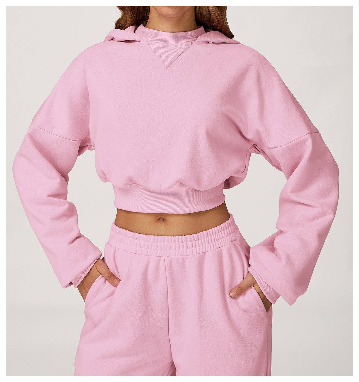 Hooded Sweatshirt Autumn Winter Casual Loose Coat Women Outdoor Running Fitness Sportswear