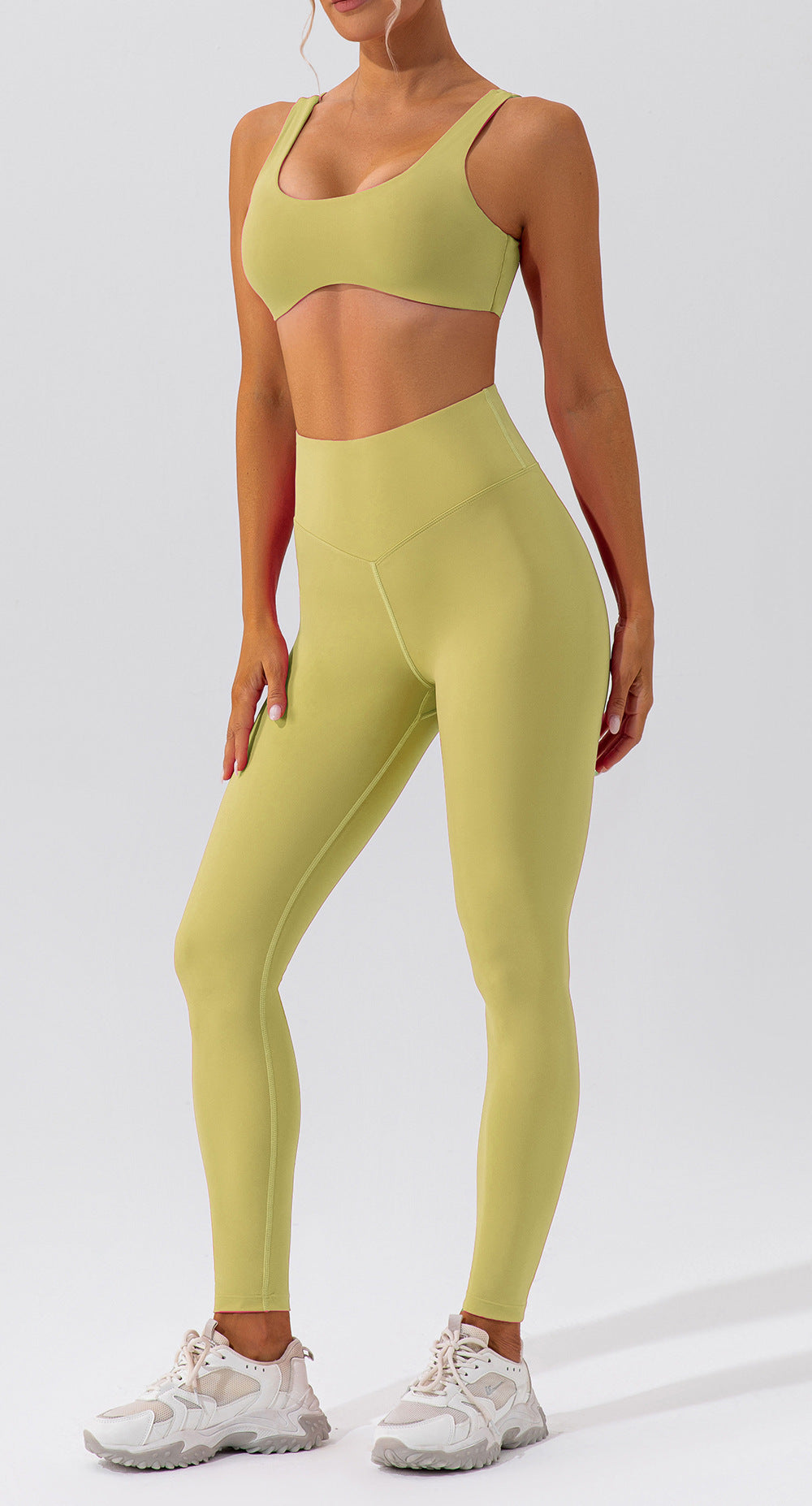 Spring Summer Nude Feel Yoga Pants Women Breathable Quick Drying Fitness Pants Hip Lifting Running Training Tight Sports Pants