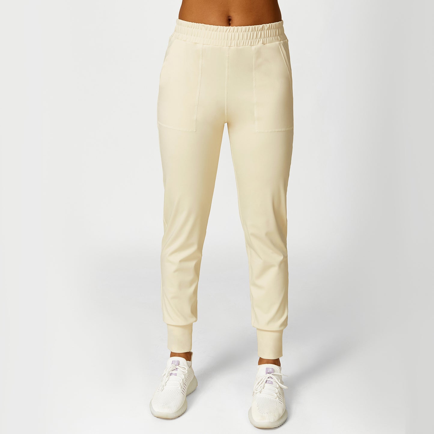 Foam White Pants