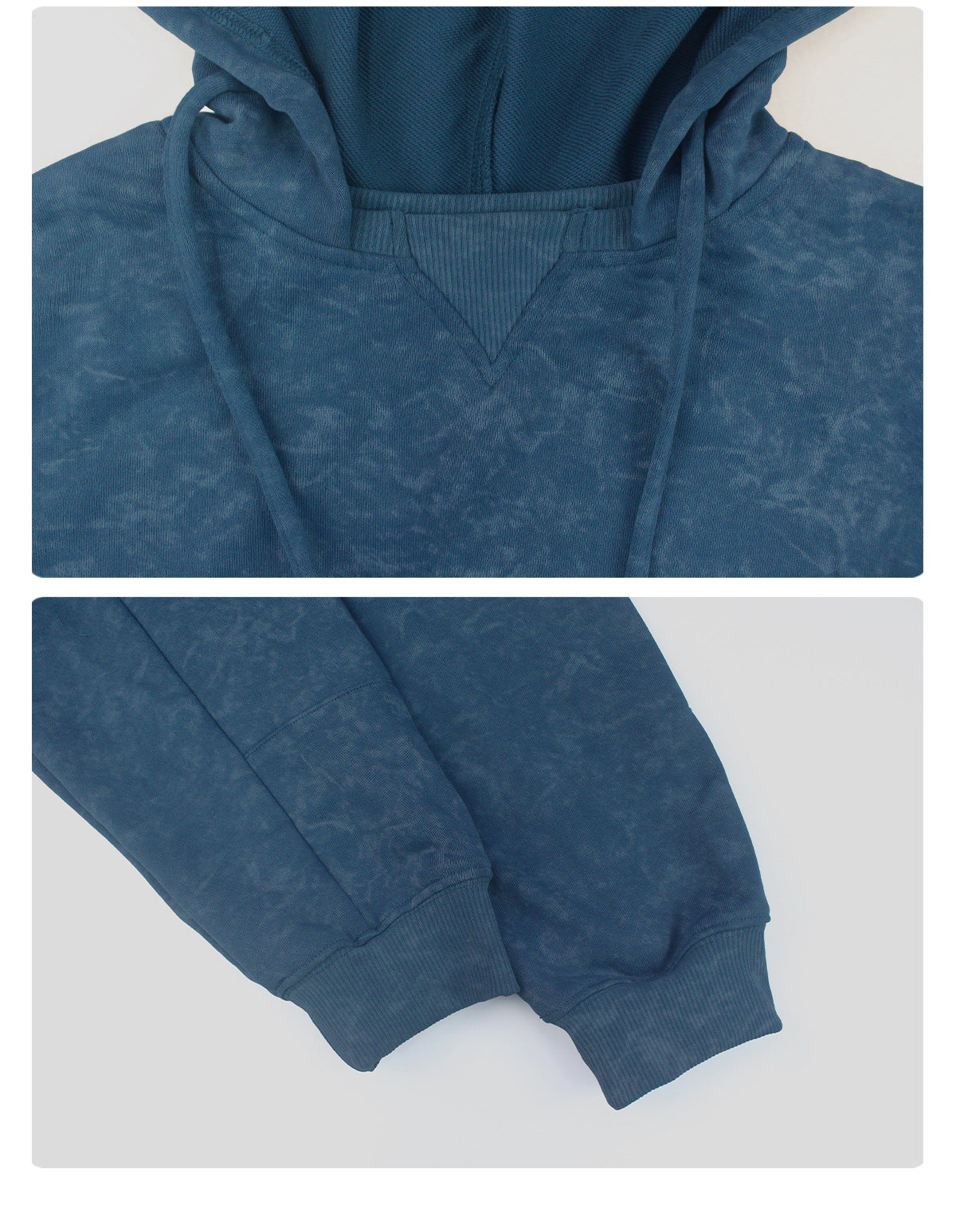 Fried Color Printed Casual Long Sleeved Pullover Sports Sweater Autumn Winter Loose Hooded Thickened Jacket Yoga Clothes Women