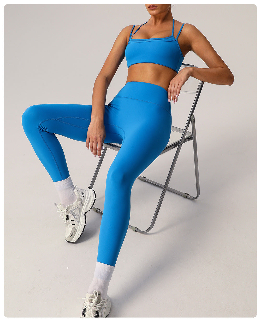 Push up Beauty Back Nude Feel Yoga Bra Women Quick Drying Sports High Elastic Thin Strap Halter Fitness Running Underwear