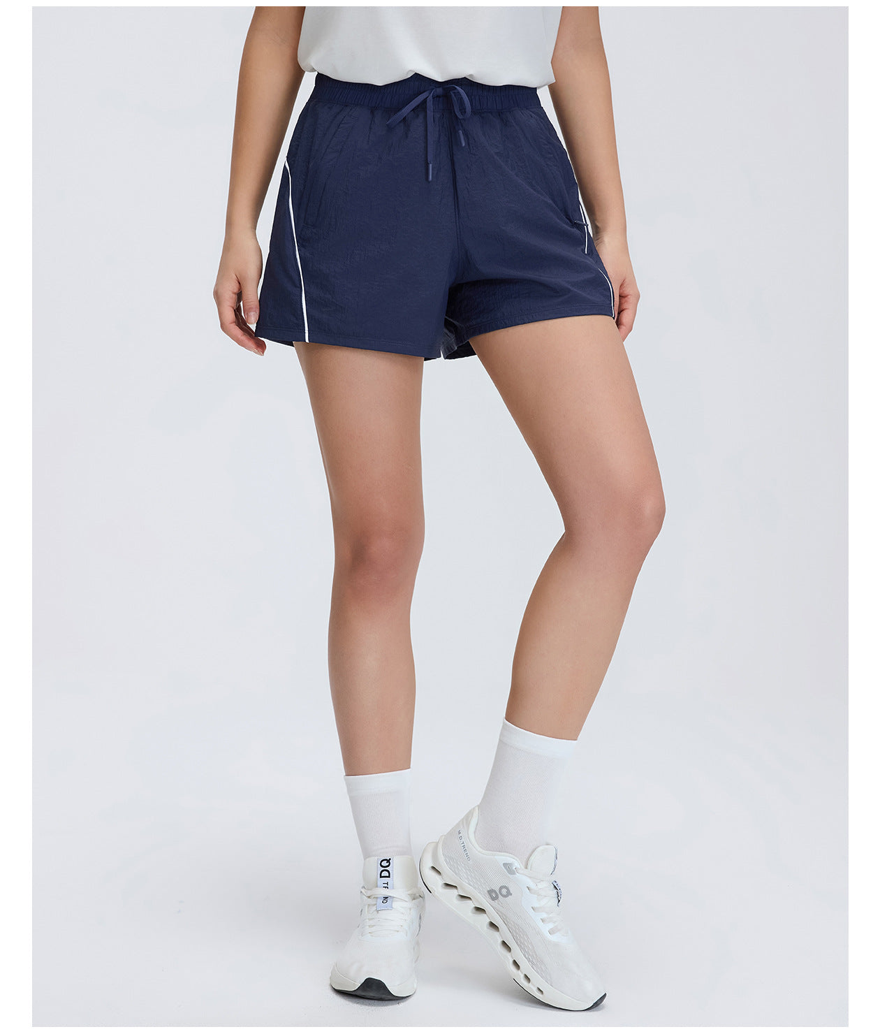 Sports Shorts Women Summer High Waist Quick Drying Breathable Running Shorts Outdoor Training Yoga Fitness Shorts