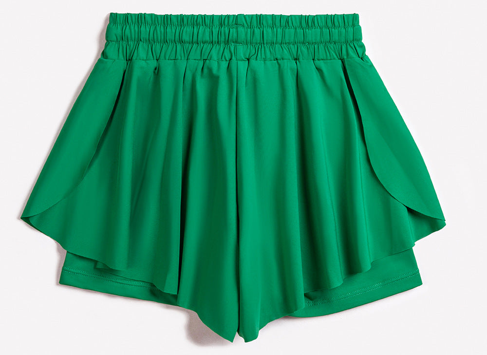 Quick Drying Women Yoga Shorts Nude Feel Ant Exposure Fitness Pants Basketball Marathon Exercise Running Pants Summer