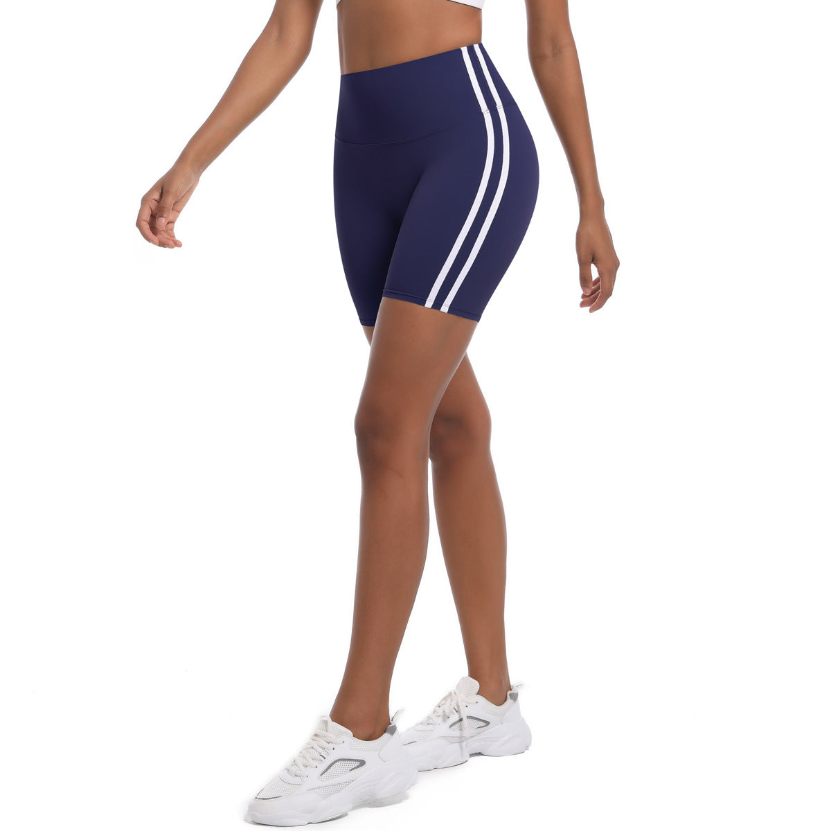 Arrival Yoga Pants Tight Cycling Pants Hip Lifting Pants Contrast Color Breathable Fitness Shorts Quick Drying Sports Shorts