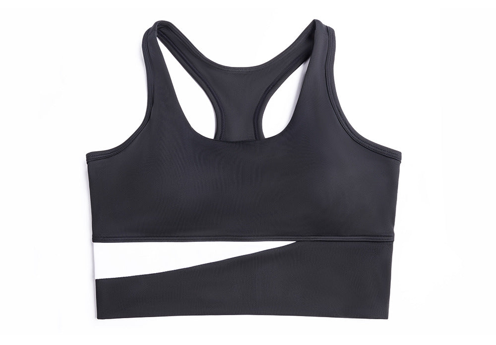 Sports Underwear Shockproof Push up Wireless Workout Bra Training Running Yoga Clothes Top
