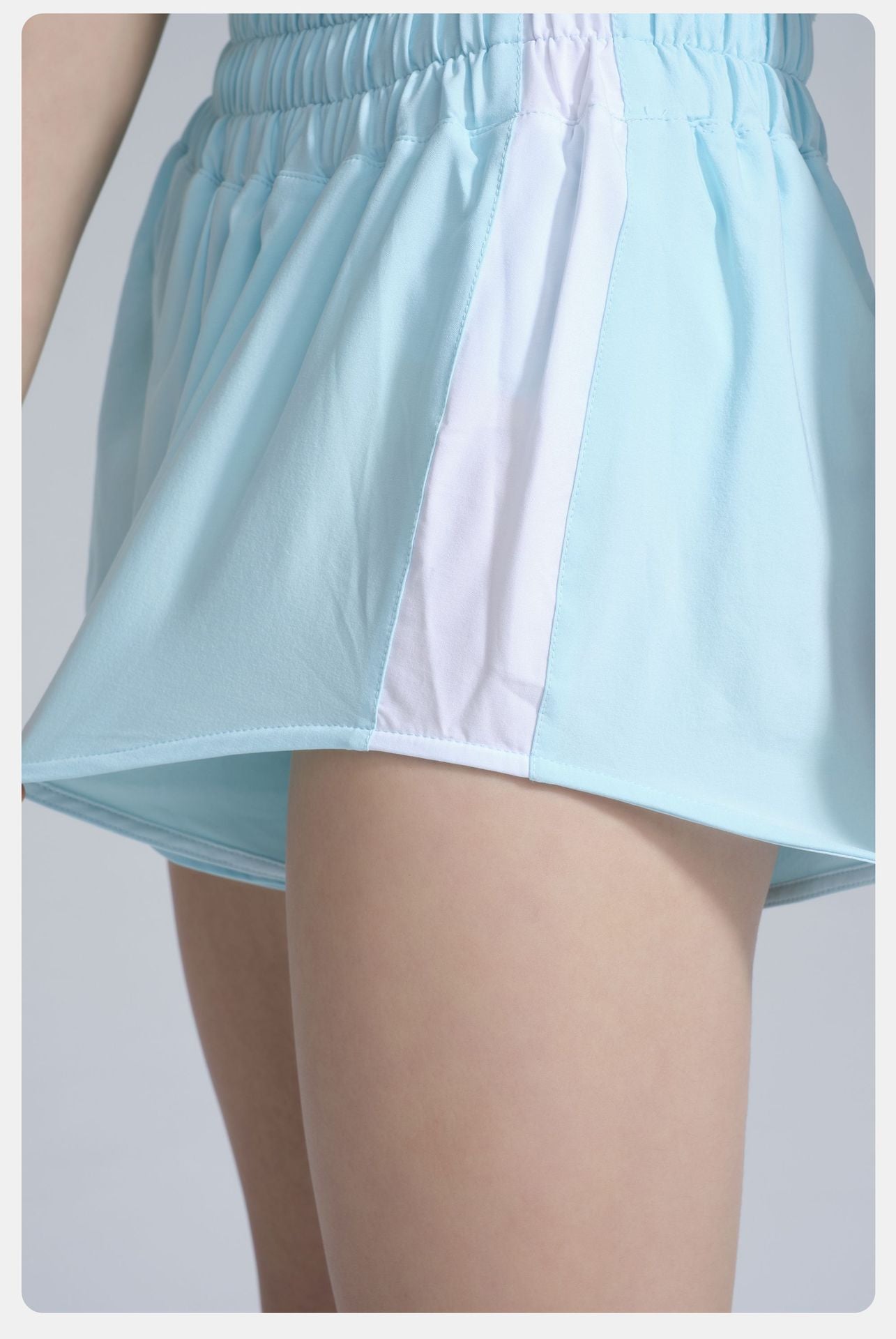 High Waist Belly Contracting Sports Shorts Women Summer Back Waist Pocket Running Workout Cropped Pants Loose Casual Breathable Yoga Pants