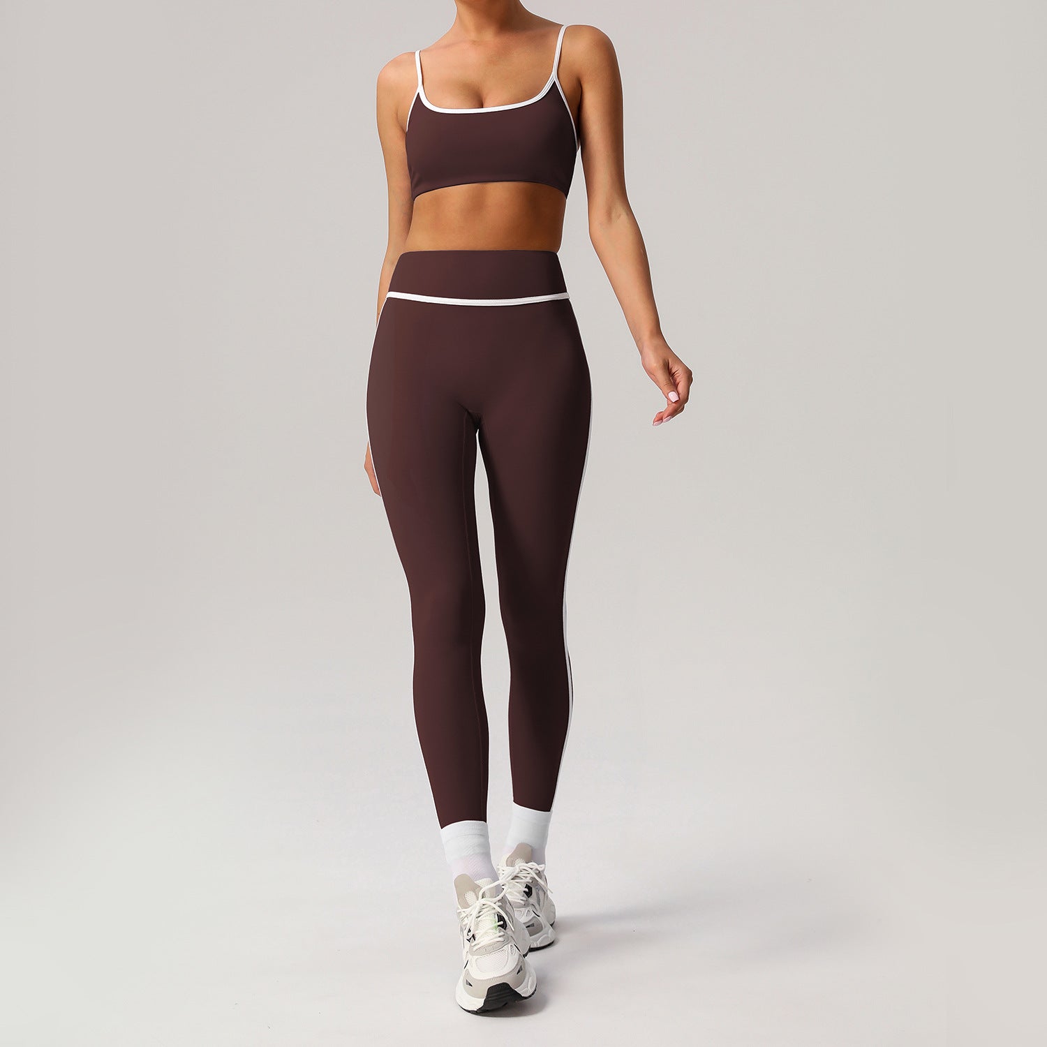 Vinegar Purple Trousers Bra