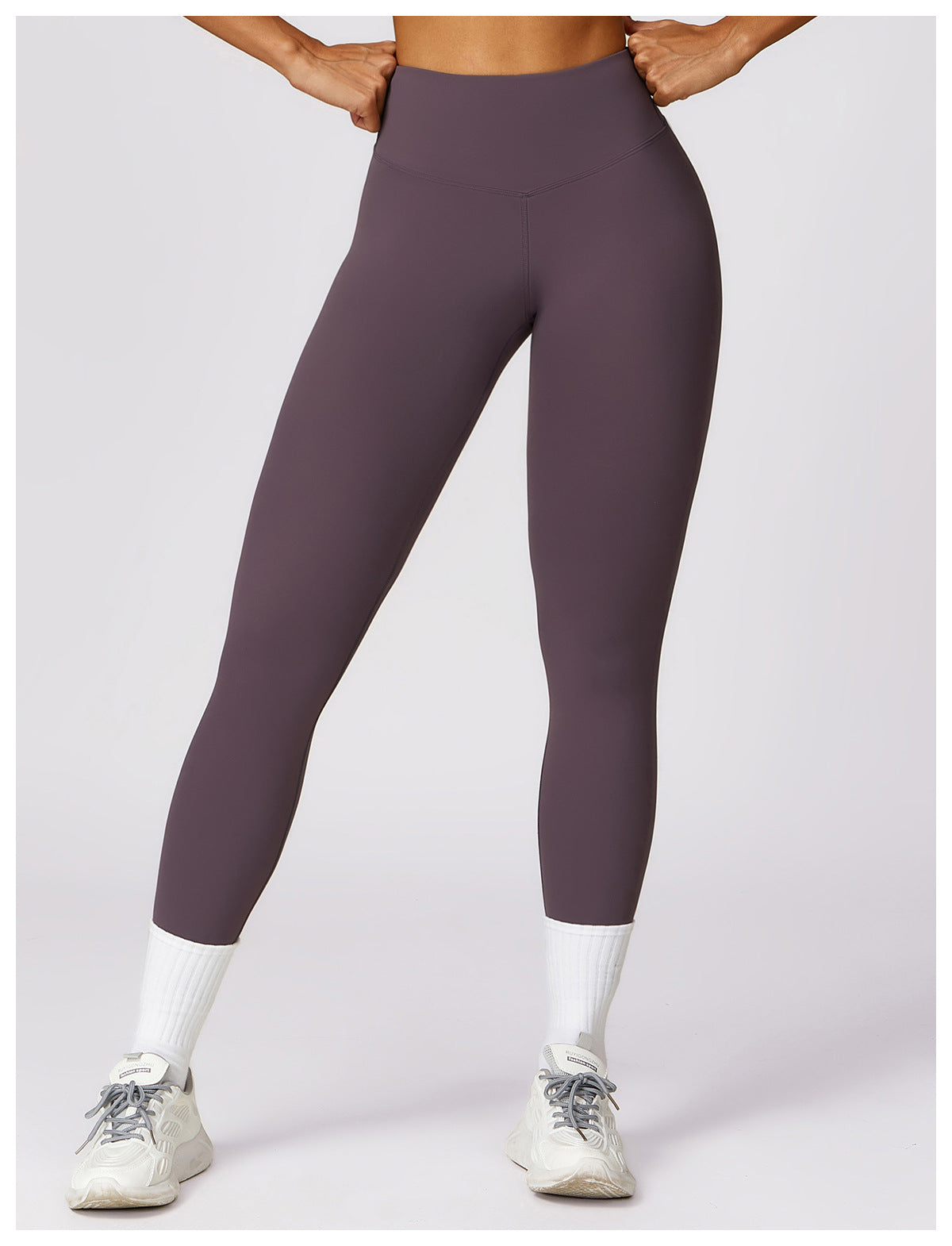 High Waist Hip Lift Quick Drying Yoga Pants Women Slimming Tight Fitness Pants Outer Wear Running Sports Leggings