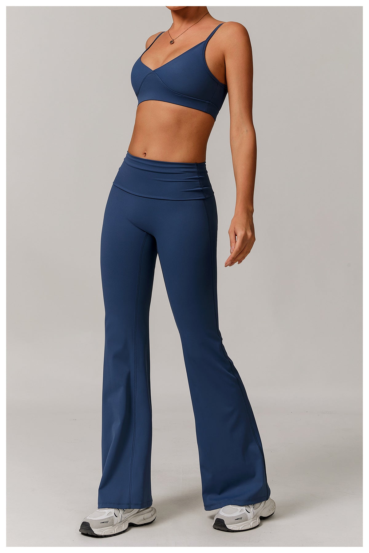 Sollinarry Sustainable Recycled Beauty Back Yoga Bra Outer Wear Running Exercise Underwear Tight Quick Drying Workout Top