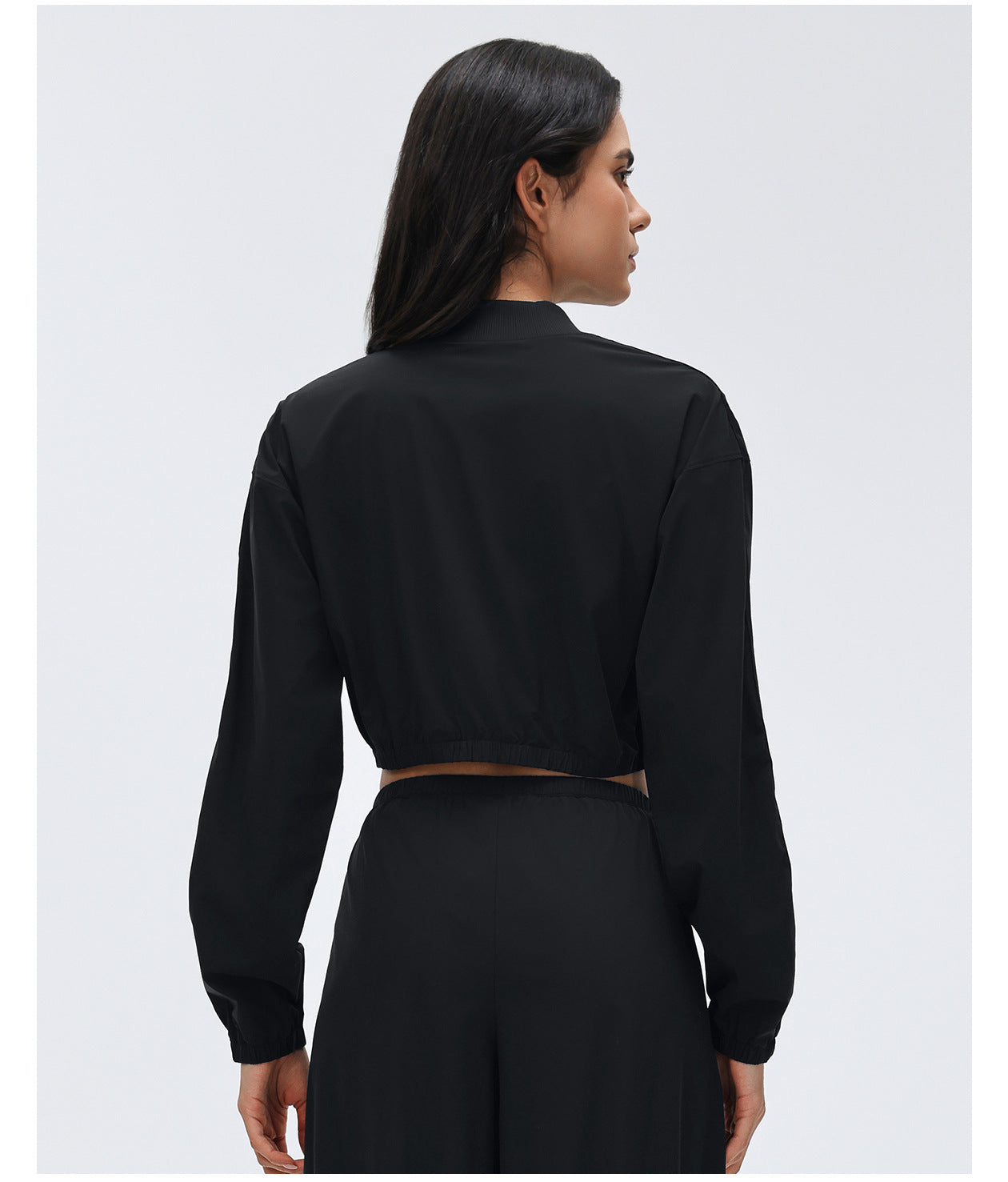 Waist Hollow Out Cutout out Short Coat for Women Spring Summer Solid Color Lightweight Breathable Casual Fitness Coat