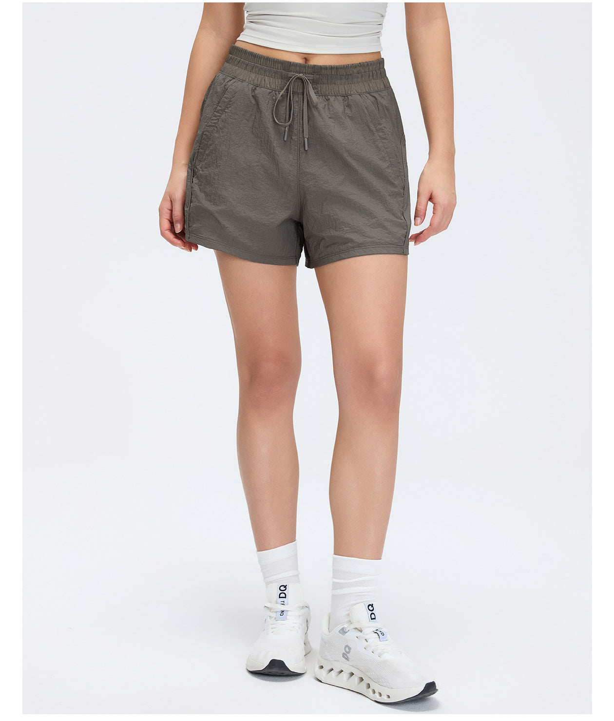 Sports Shorts Women Summer High Waist Quick Drying Breathable Running Shorts Outdoor Training Yoga Fitness Shorts