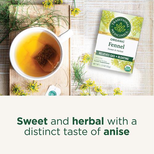 Traditional Medicinals Organic Fennel Tea, 16 Count